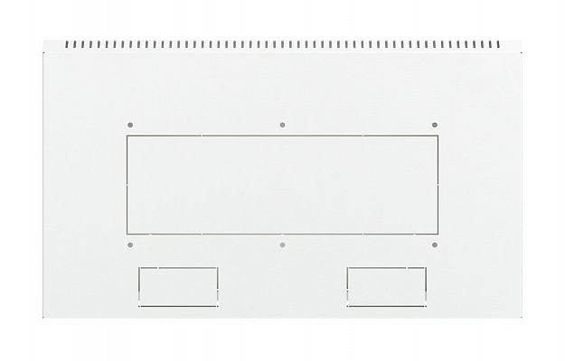 Шкаф телекоммуникационный настенный разборный 19”,9U(600x350), ШТ-НСр-9U-600-350-П дверь перфорированная ССД внешний вид 9