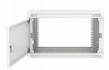 Шкаф телекоммуникационный настенный разборный 19”,6U(600x650), ШТ-НСр-6U-600-650-М дверь металл ССД внешний вид 4