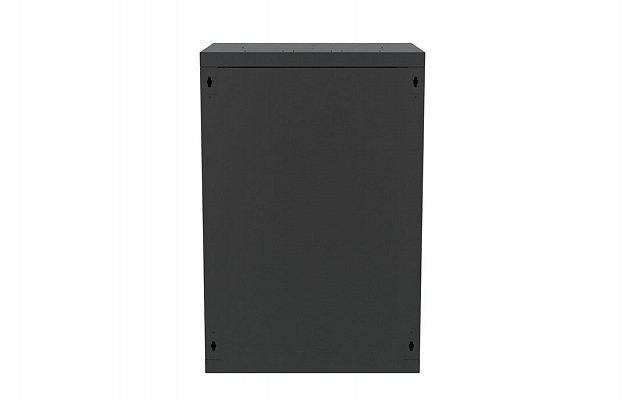 Шкаф телекоммуникационный настенный разборный черный 19”,18U(600x650), ШТ-НСр-18U-600-650-П-Ч дверь перфорированная ССД внешний вид 3
