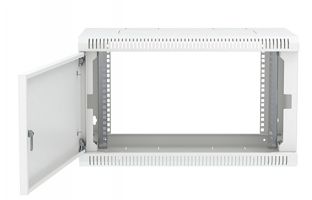 Шкаф телекоммуникационный настенный разборный 19”,6U(600x450), ШТ-НСр-6U-600-450-М дверь металл ССД внешний вид 4