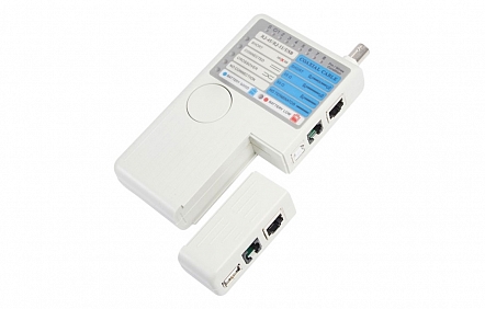 12-1003 Тестер 5 в 1 RJ-45+RJ-11+1394+USB+BNC