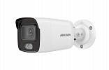DS-2CD2047G2-LU(C)(4mm) 4Мп улич.цилин. IP ColorVu с LED до 40м,AcuSense, 1/1.8"CMOS; 4мм; уг.обз. 94°, встр.микрофон