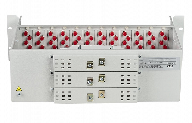 CCD ShKOS-S-3U/4-96FC/ST-96FC/D/SM-96FC/UPC Patch Panel внешний вид 3