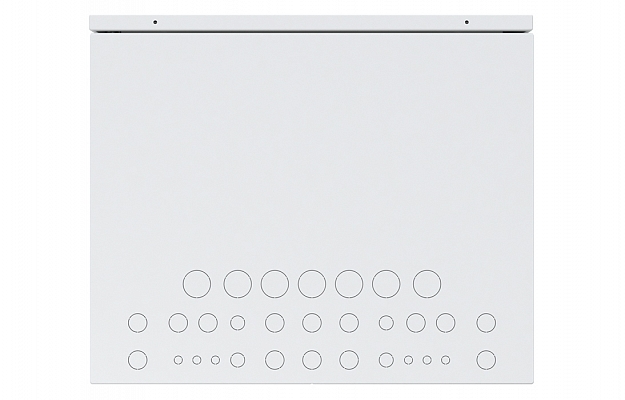 Шкаф климатический телекоммуникационный навесной ШКТ-НВ-2-15U-600-600 с крышей ССД внешний вид 7