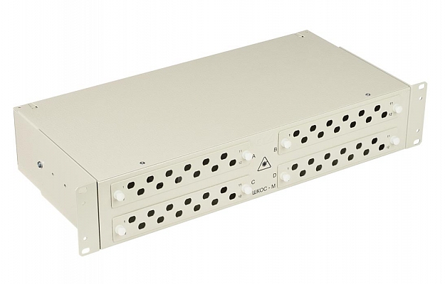 CCD ShKOS-M-2U/4-48FC/ST Patch Panel, w/o Pigtails, Adapters внешний вид 2