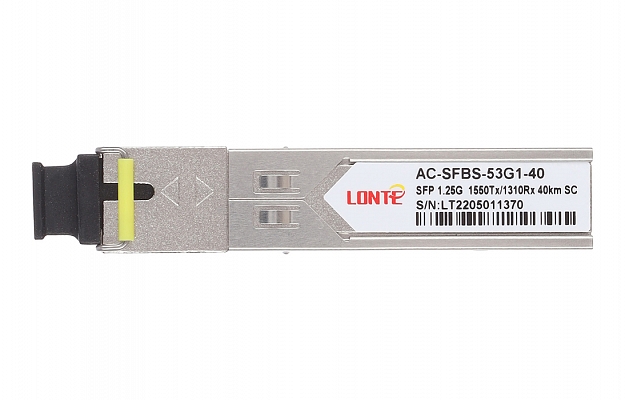 Модуль SFP WDM 1.25G Tx1550/Rx1310 40km SC DDM внешний вид 2