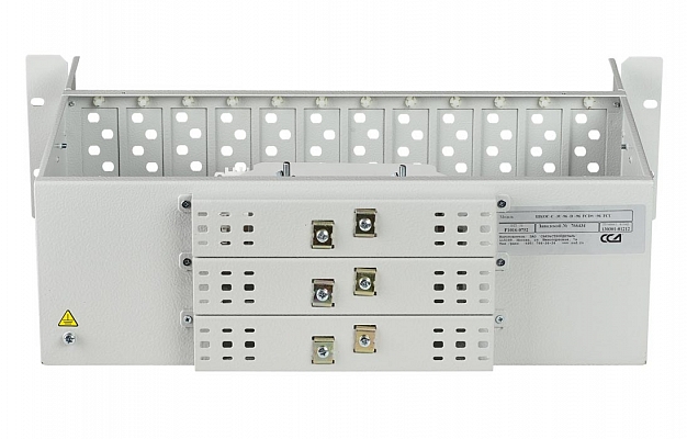 CCD ShKOS-S-3U/4-96FC/ST Patch Panel (w/o Pigtails, Adapters) внешний вид 3