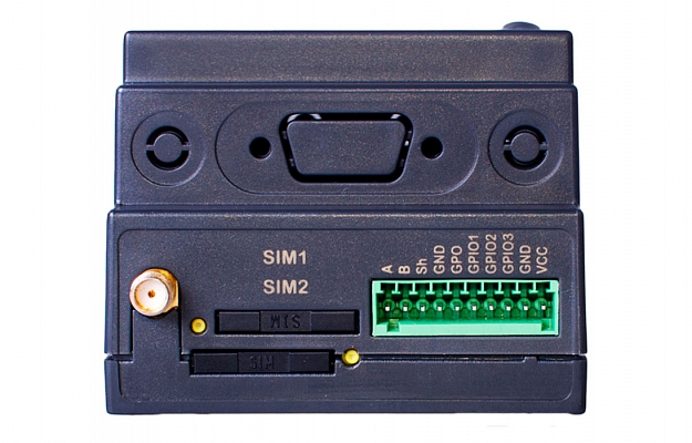 iRZ ATM21.B (2G, 2xSIM, RS232+RS485, 1xGPO, 3xGPIO, iRZ Collector, встроенный БП) внешний вид 3