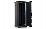 CCD ShT-NP-M-33U-600-800-M-Ch  19", 33U (600x800) Floor Mount Telecommunication Cabinet, Metal Front Door, Black внешний вид 4