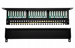 02-0041 REXANT PRO Патч-панель 19", 1U, 24 порта, STP, RJ-45, CAT 5e внешний вид 2