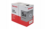 01-0043 Кабель витая пара REXANT UTP 4PR 24AWG, CAT5e (бухта 305 м) внешний вид 1