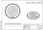 Люк л/т ГТС (Серый Чугун) без нижней стальной крышки ГОСТ 8591-76 внешний вид 3