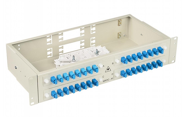 CCD ShKOS-M-2U/4-32SC-32SC/SM-32SC/UPC Patch Panel внешний вид 2