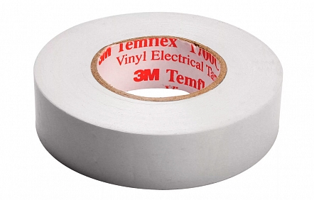 Temflex 1300 Лента изоляционная белая 19мм 20м
