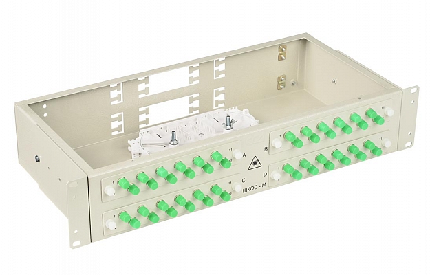 CCD ShKOS-M-2U/4-48FC/ST-48FC/D/APC-48FC/APC Patch Panel внешний вид 2