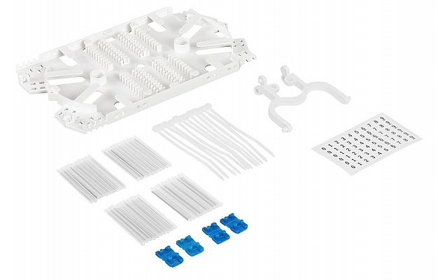 CCD KT-3645 Splice Tray Kit (cable ties, markers, KDZS - 40 pcs., hinges, swivel bracket) внешний вид 4