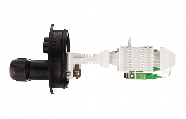 Муфта-кросс МКО-Ц8/С09-1PLC4-SC/APC-5SC/APC-1SC/APC ССД внешний вид 5