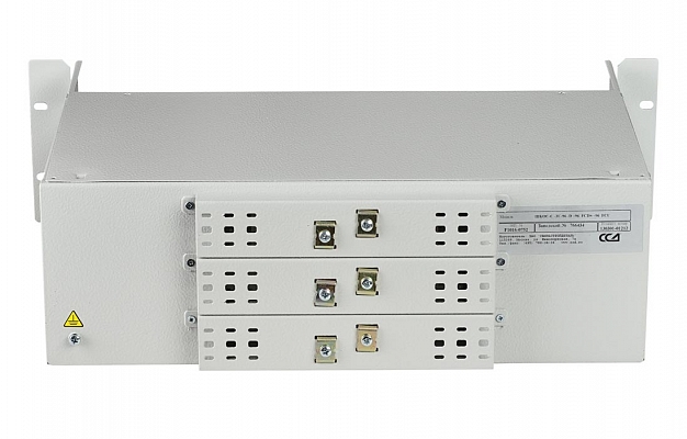 CCD ShKOS-S-3U/4-96FC/ST Patch Panel (w/o Pigtails, Adapters) внешний вид 4