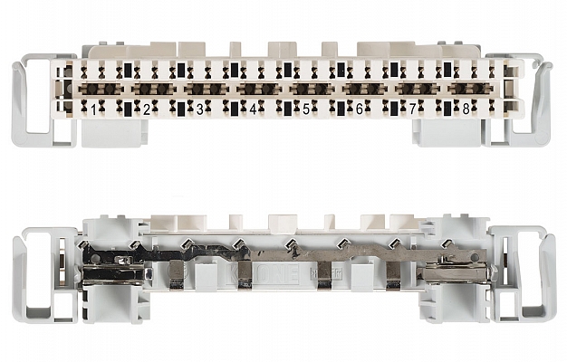 7015 1 008-01 Плинт LSA-PROFIL 2/8хabs, размыкаемые контакты 1...8 внешний вид 5