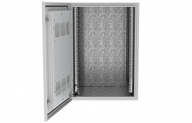 Шкаф климатический телекоммуникационный навесной 19",18U(600x450), ШКТ-НВ-18U-600-450 ССД внешний вид 3