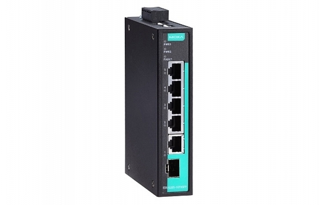 Moxa EDS-G205-1GTXSFP-T Switch внешний вид 1