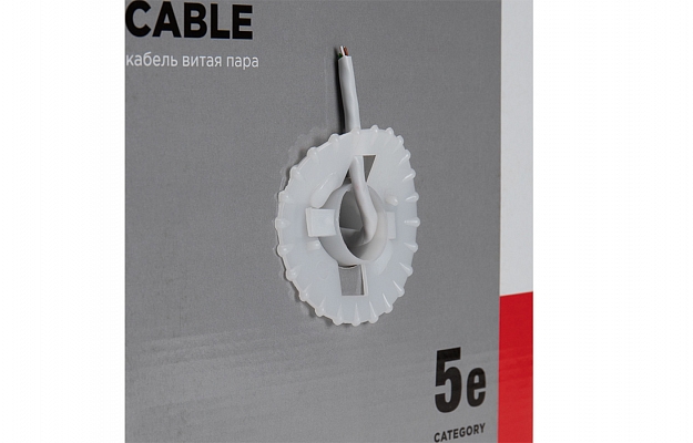 01-0043 REXANT UTP 4PR 24AWG Twisted Pair Cable, CAT5e, 305 m Reel внешний вид 3