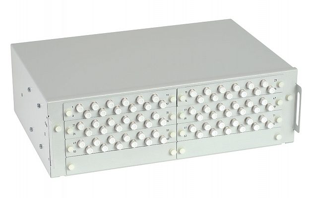 CCD ShKOS-VP-3U/4-72FC/ST Patch Panel (w/o Pigtails, Adapters) внешний вид 1