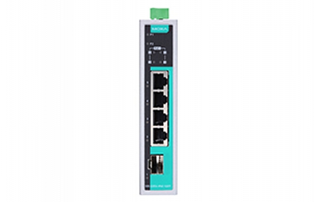 Коммутатор Moxa EDS-G205A-4PoE-1GSFP-T внешний вид 2