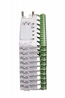 Блок кроссовый 10 модулей КБ10-К10-320SC-320SC/APC-320SC/APC ССД ВОКС-Б (Только для ВОКС-Б-93) внешний вид 1