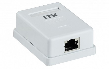 CS2-1C5EF-12 ITK Настенная инф. розетка RJ-45 кат.