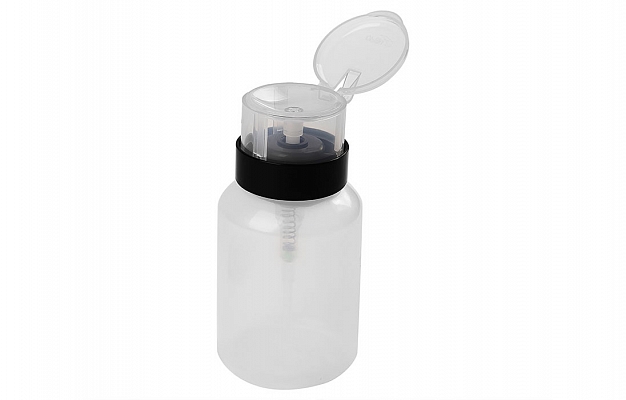 Transparent Pump Dispenser for Isopropyl Alcohol, 250 ml внешний вид 2