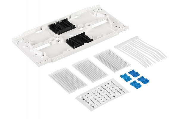 CCD KM-2460 Splice Tray Kit (cable ties, markers, KDZS -30 pcs., cover, hinges) внешний вид 4