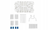 CCD KT-3645 Splice Tray Kit (cable ties, markers, KDZS - 40 pcs., hinges, swivel bracket) внешний вид 5