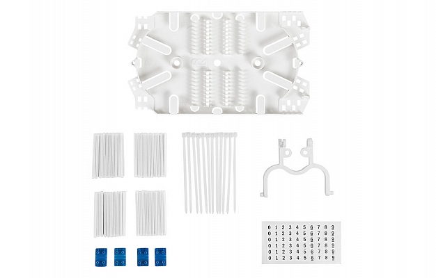 CCD KT-3645 Splice Tray Kit (cable ties, markers, KDZS - 40 pcs., hinges, swivel bracket) внешний вид 5