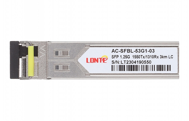 SFP WDM 1.25G Tx1550/Rx1310 3km LC DDM Fiber Optic Transceiver внешний вид 2