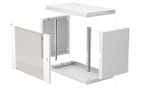 CCD ShT-NSr-9U-600-350-S  19", 9U (600x350) Wall Mount Dismountable Telecommunication Cabinet, Glass Door внешний вид 9