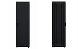 Шкаф телекоммуникационный напольный 19", 42U(600x600), ШТ-НП-М-42U-600-600-М-Ч, передняя дверь металл, черный ССД внешний вид 3