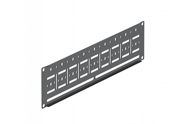 CCD OKGST-19"-2U 19" Horizontal Organizer for Cable Ties внешний вид 3