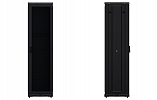 CCD ShT-NP-M-47U-800-800-P-Ch  19", 47U (800x800) Floor Mount Telecommunication Cabinet, Perforated Front Door, Black внешний вид 3
