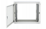 CCD ShT-NSr-9U-600-350-P  19", 9U (600x350) Wall Mount Dismountable Telecommunication Cabinet, Perforated Door внешний вид 4