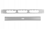 Органайзер кабельный горизонтальный с крышкой ОКГК-19"-1U ССД внешний вид 4
