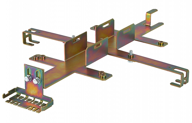 Кронштейн для крепления на столб муфт МКО-П1, П1-М, МПО-Ш3 ССД внешний вид 1