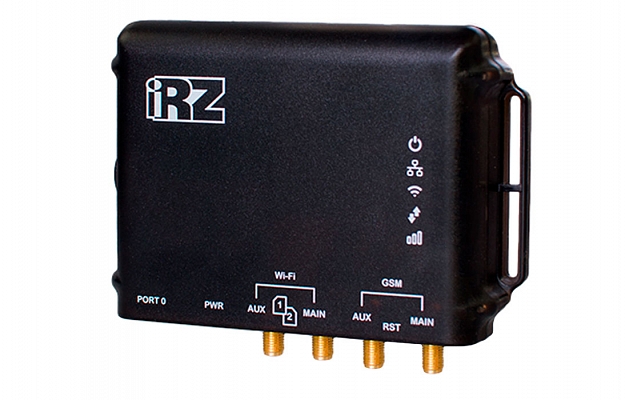 iRZ RU01w Router (3G up to 14,4 Mbps, 2xSIM, 1xLAN, Wi-Fi, GRE, OpenVPN, PPTP) внешний вид 1