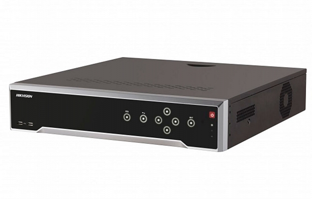 DS-7732NI-K4/16P 32-х канал. IP-видеорег. c PoE, входящий поток 256Мб/с, разрешение записи до 8М