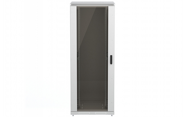 Шкаф телекоммуникационный напольный 19",42U(800x800), ШТ-НП-42U-800-800-С, передняя дверь стекло ССД внешний вид 4