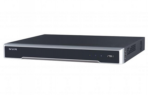DS-7608NI-K2/8P 8-ми канал. IP-видеорег. с PoE, входящий поток 80Мб/с, разрешение записи до 8Мп