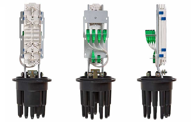 Муфта-кросс МКО-Д3/С09-1PLC16-SC/APC-20SC-18SC/APC-18SC/APC ССД внешний вид 4